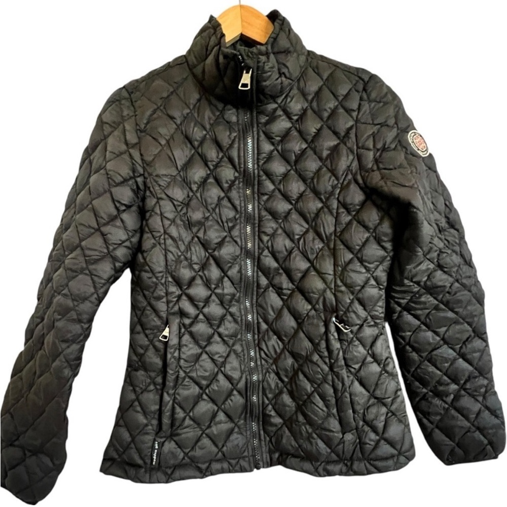 Madden Girl Black Quilted Puffer Jacket size M